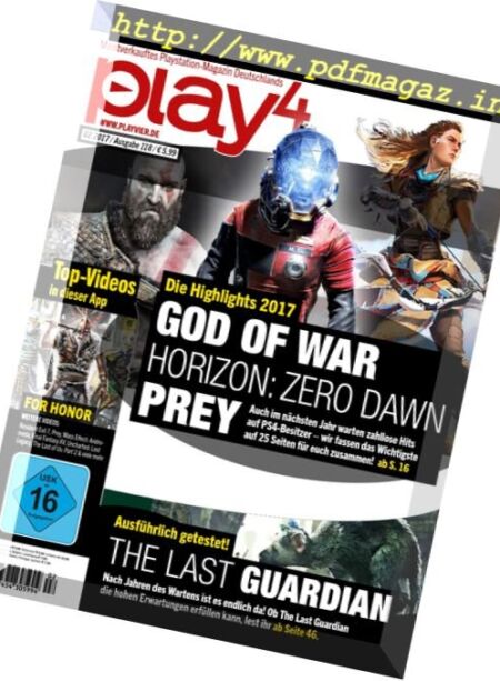 Play4 Germany – Februar 2017 Cover