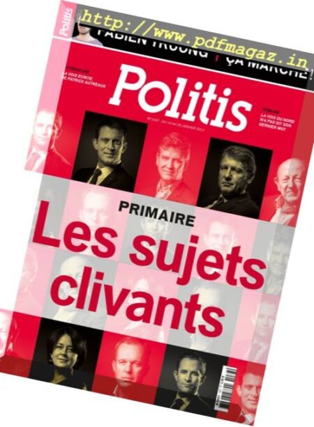 Politis – 19 au 25 Janvier 2017 Cover