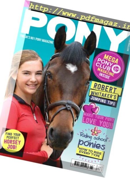 Pony Magazine – February 2017 Cover
