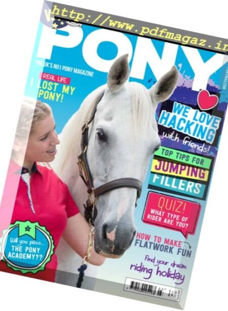 Pony Magazine – March 2017 Cover