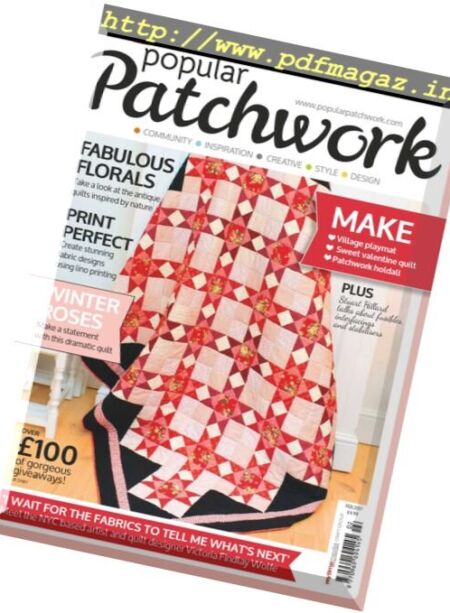 Popular Patchwork – February 2017 Cover
