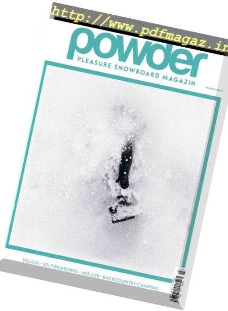 Powder Germany – Winter 2016-2017 Cover