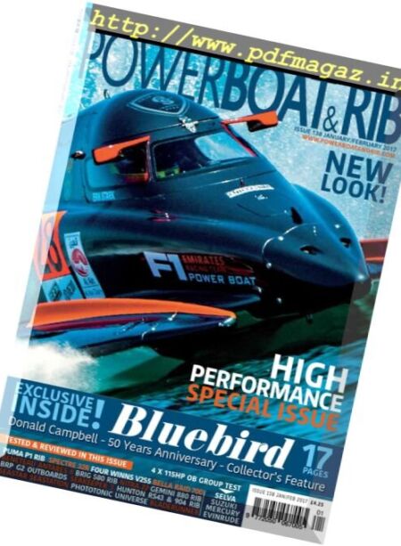 PowerBoat & RIB Magazine – January-February 2017 Cover
