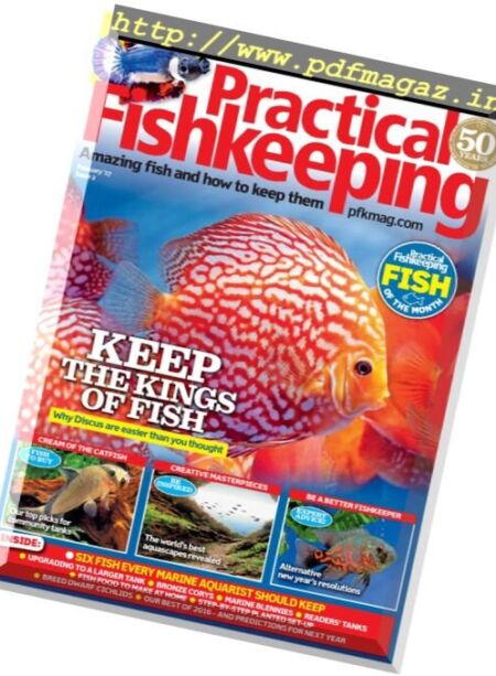 Practical Fishkeeping – February 2017 Cover