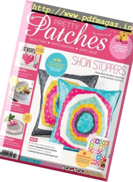 Pretty Patches – Issue 32, February 2017 Cover