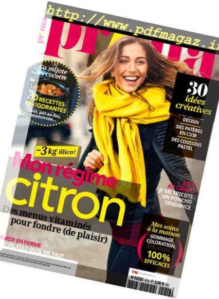 Prima France – Fevrier 2017 Cover