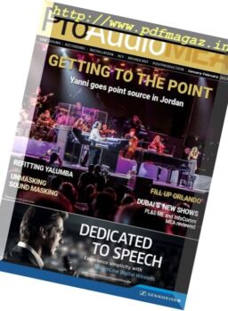 Pro Audio Middle East – January-February 2017