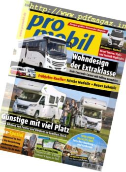 Pro Mobil Reisemobil Germany – Februar 2017