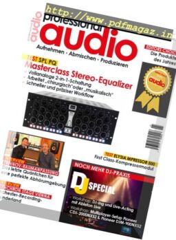 Professional Audio – Januar 2017
