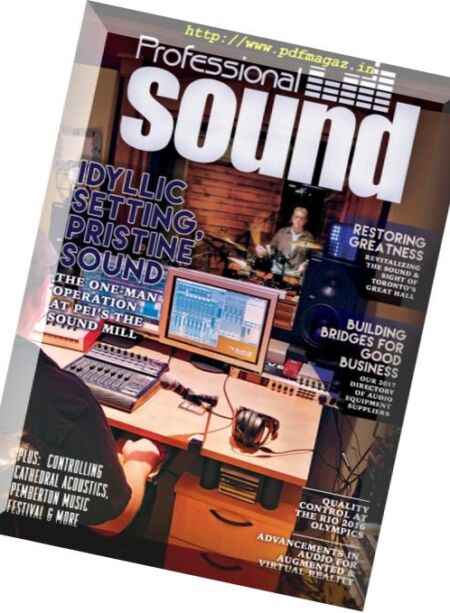 Professional Sound – December 2016 Cover