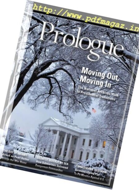Prologue Magazine – Winter 2016 Cover