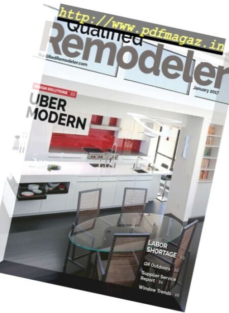 Qualified Remodeler – January 2017 Cover