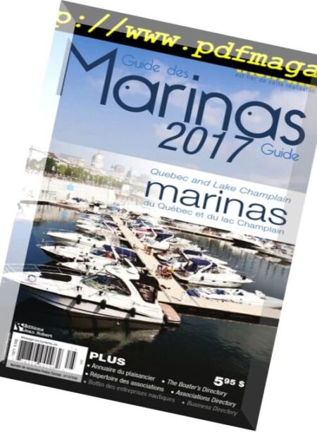 Quebec Yachting – Guide des Marinas 2017 Cover