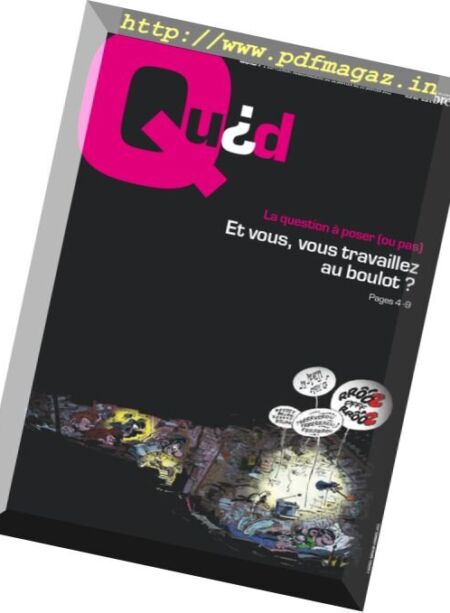 quid – 14 au 20 Janvier 2017 Cover