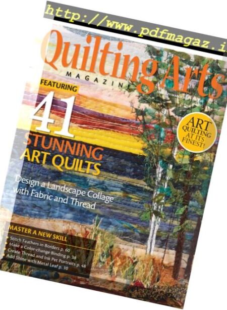 Quilting Arts Magazine – February-March 2017 Cover