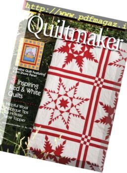 Quiltmaker – November-December 2016