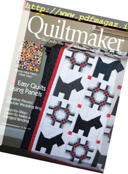 Quiltmaker – September-October 2016 Cover