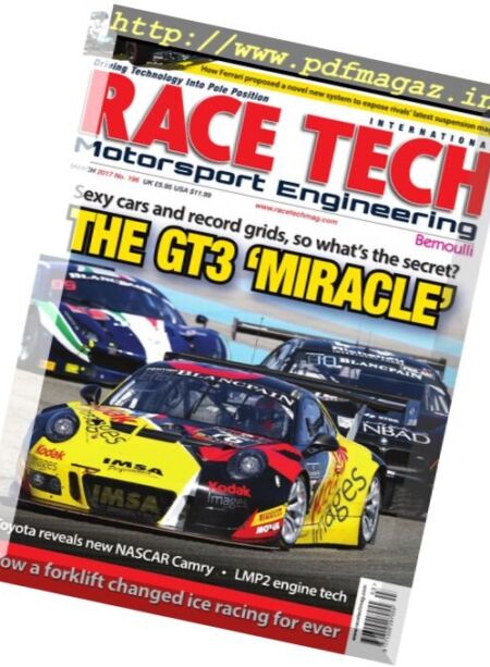 Race Tech – Issue 196, March 2017 Cover