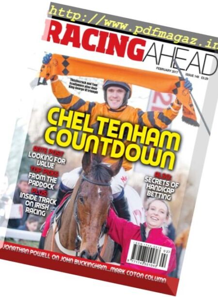 Racing Ahead – February 2017 Cover