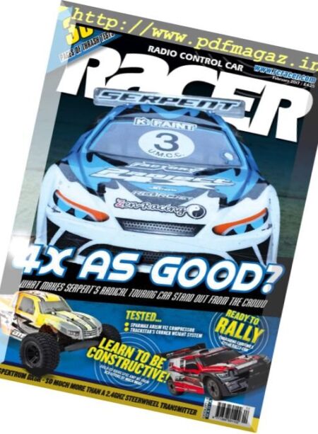 Radio Control Car Racer – February 2017 Cover