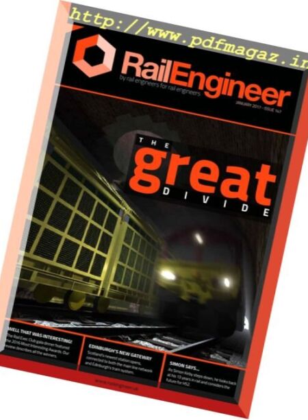 Rail Engineer – January 2017 Cover