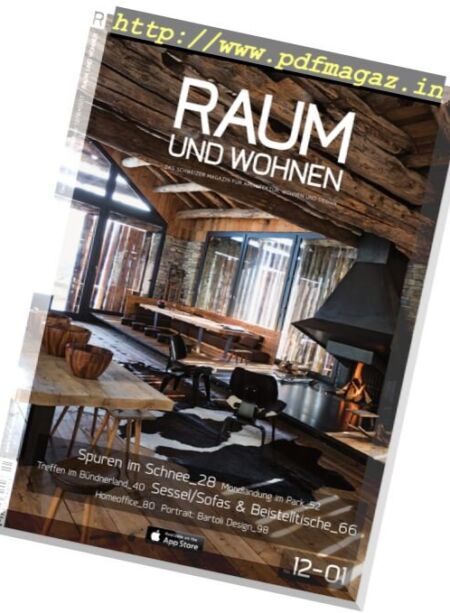 Raum und Wohnen – Dezember-Februar 2017 Cover