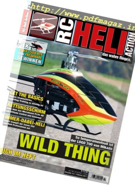 RC-Heli Action – Februar 2017 Cover