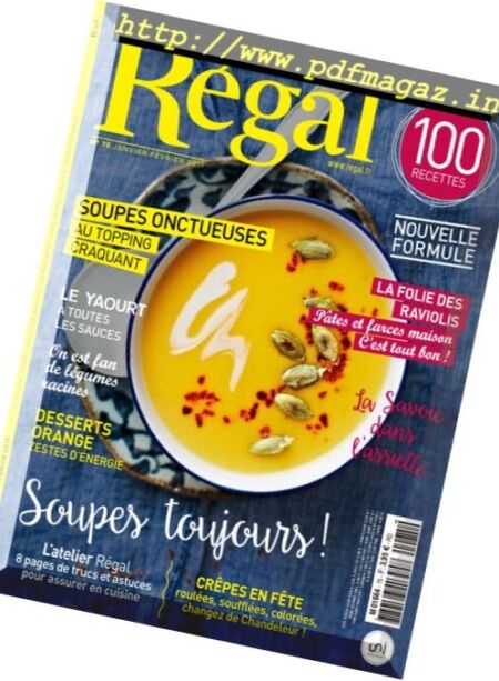 Regal – Janvier-Fevrier 2017 Cover