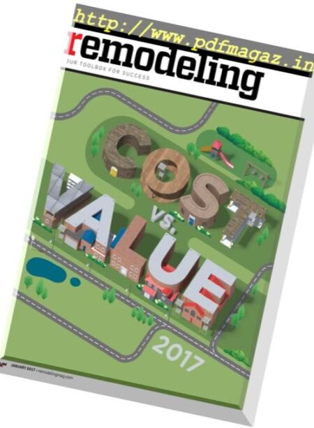 Remodeling Magazine – January 2017 Cover