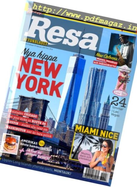 Resa – Februari 2017 Cover