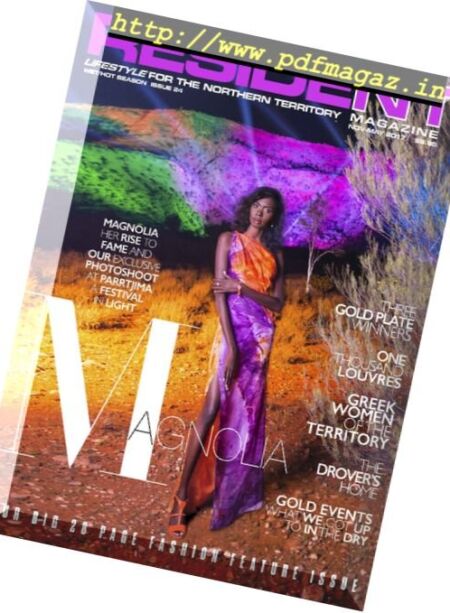 Resident – November 2016 – May 2017 Cover