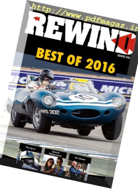 Rewind Magazine – Janaury 2017 Cover