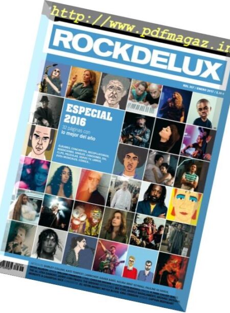 Rockdelux – Enero 2017 Cover