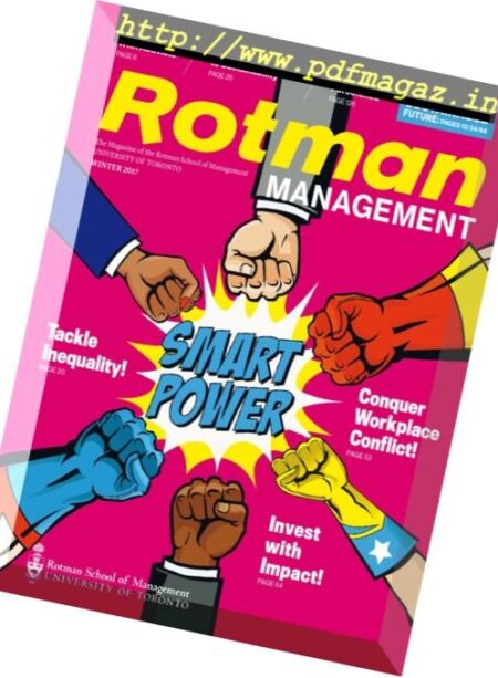 Rotman Management – Winter 2017 Cover