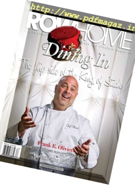 RowHome Magazine – January-March 2017 Cover