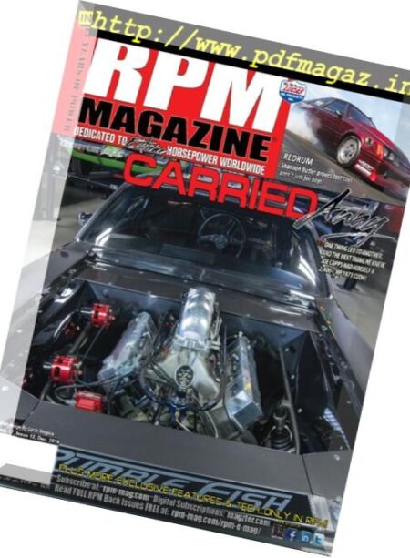 RPM Magazine – December 2016 Cover