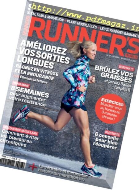 Runner’s World France – Fevrier-Mars 2017 Cover