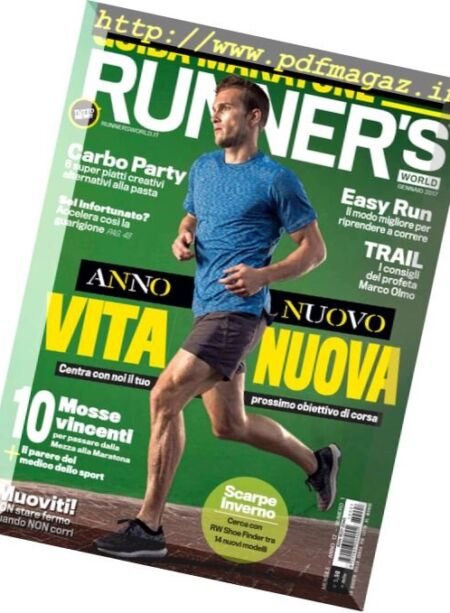 Runner’s World Italia – Gennaio 2017 Cover