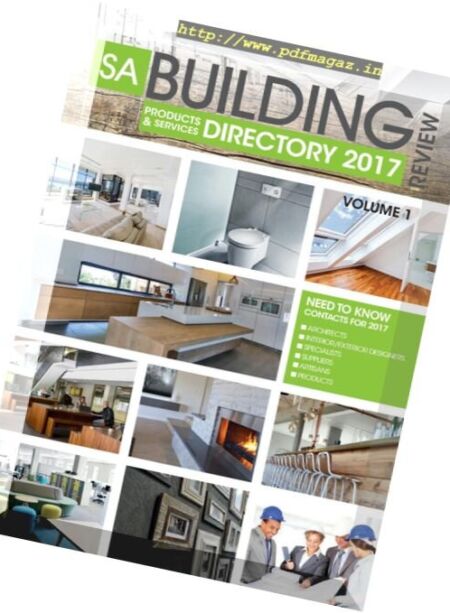 SA Building Review – Products and Services Directory 2017 Cover