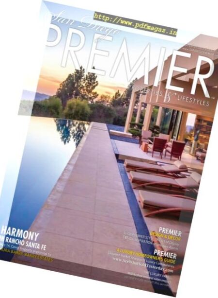 San Diego Premier – January 2017 Cover