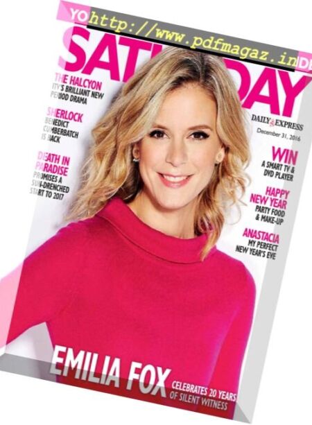 Saturday – 31 December 2016 Cover