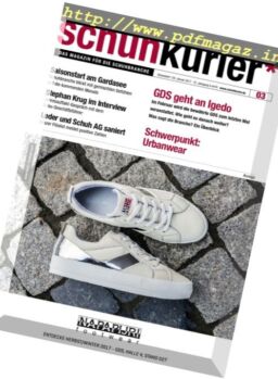 Schuhkurier – 20 Januar 2017