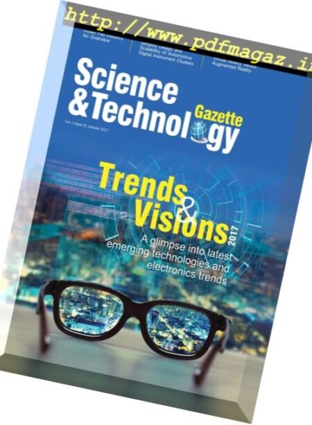Science & Technology Gazette – January 2017 Cover