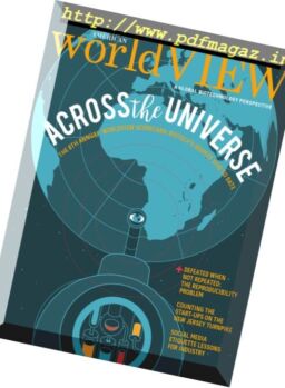 Scientific American – World View 2016
