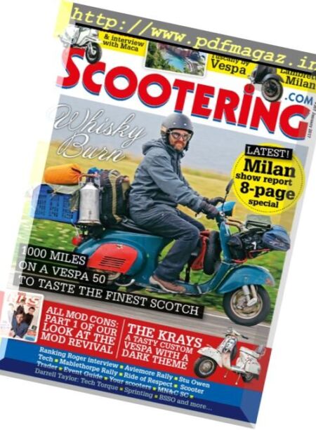 Scootering – January 2017 Cover