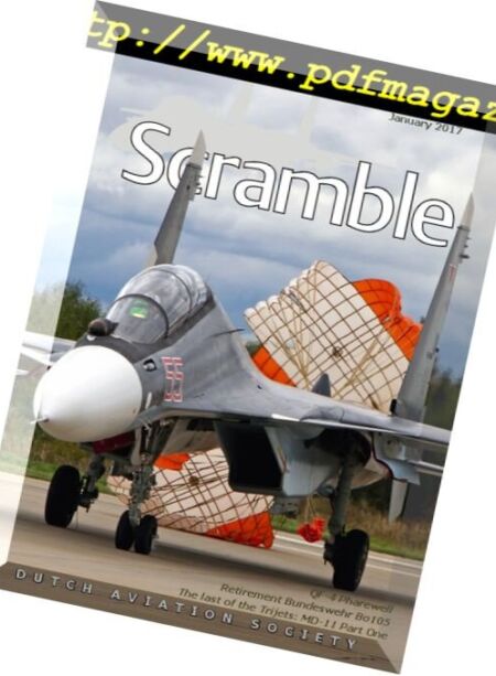 Scramble Magazine – Issue 452, January 2017 Cover