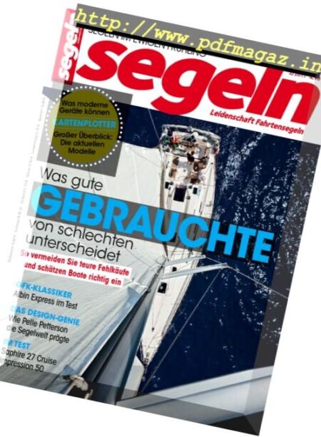Segeln – Februar 2017 Cover