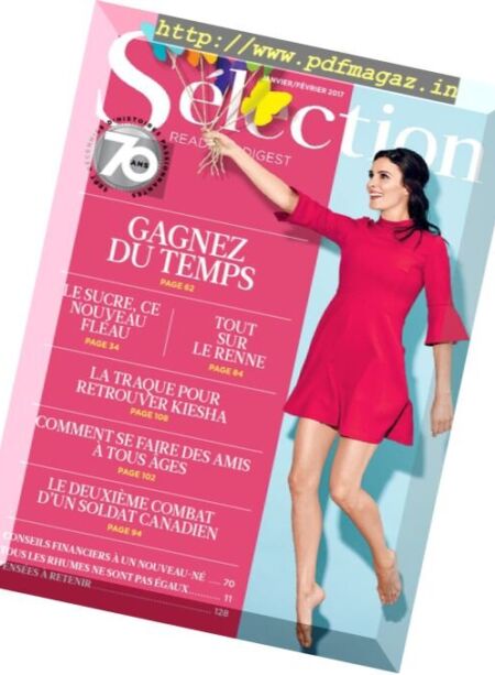 Selection Reader’s Digest Canada – Janvier-Fevrier 2017 Cover