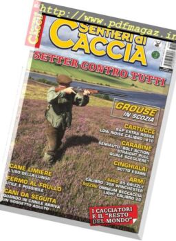 Sentieri Di Caccia – Gennaio 2017