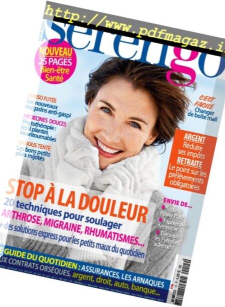 Serengo – Fevrier 2017 Cover